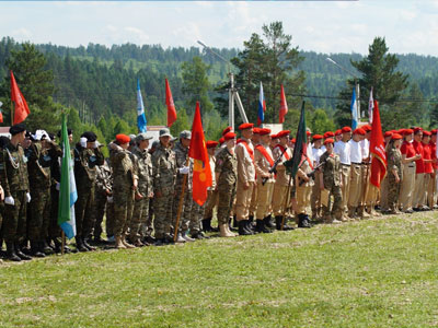 В Приангарье прошел региональный этап военно-спортивной игры «Зарница»